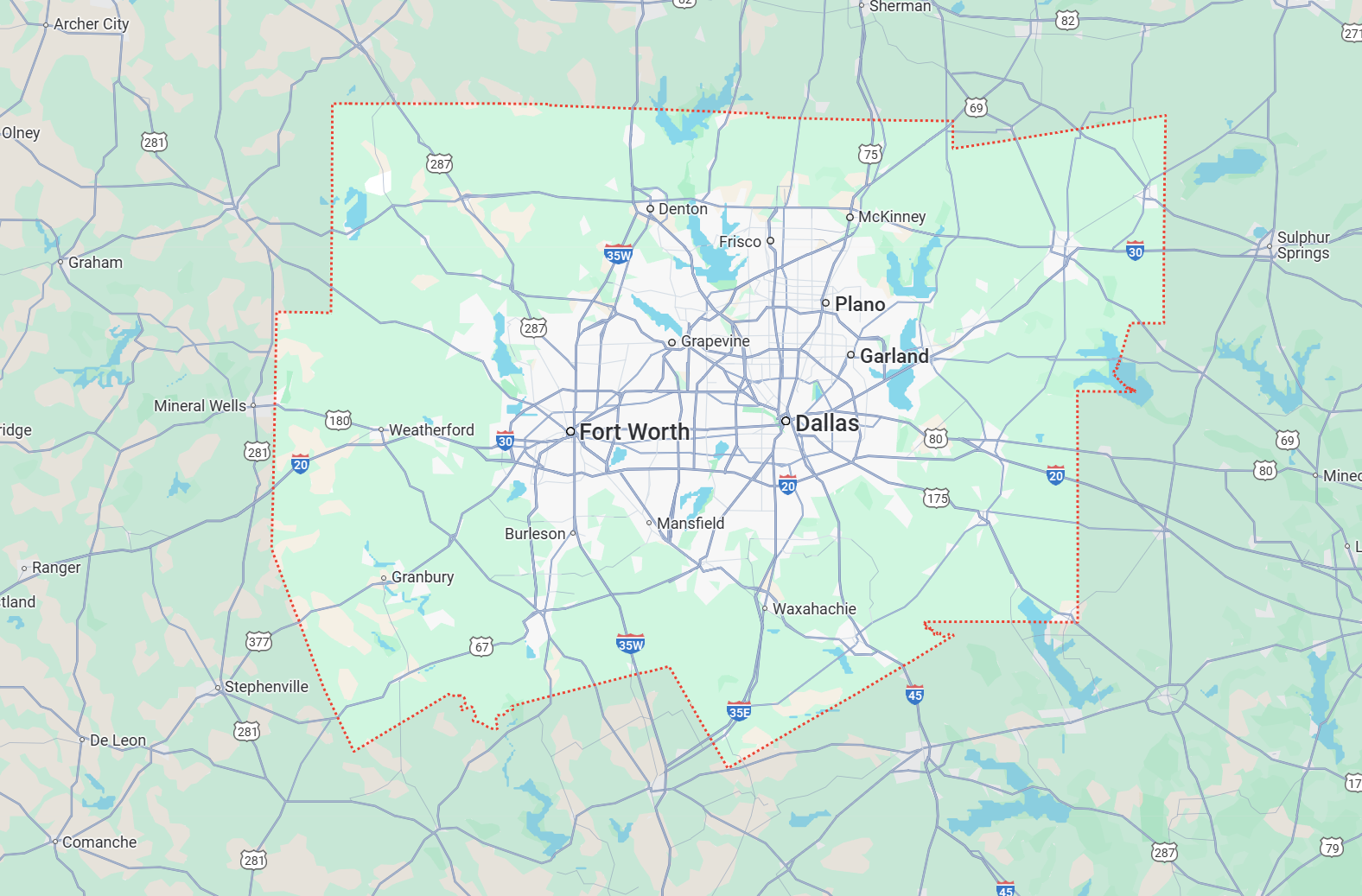 Dallas Fort Worth Metropolitan